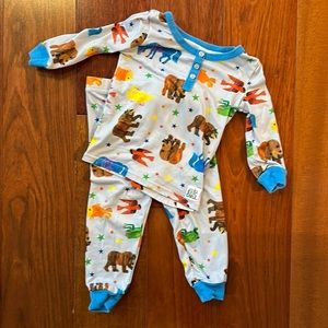 Eric Carle Brown Bear pajamas